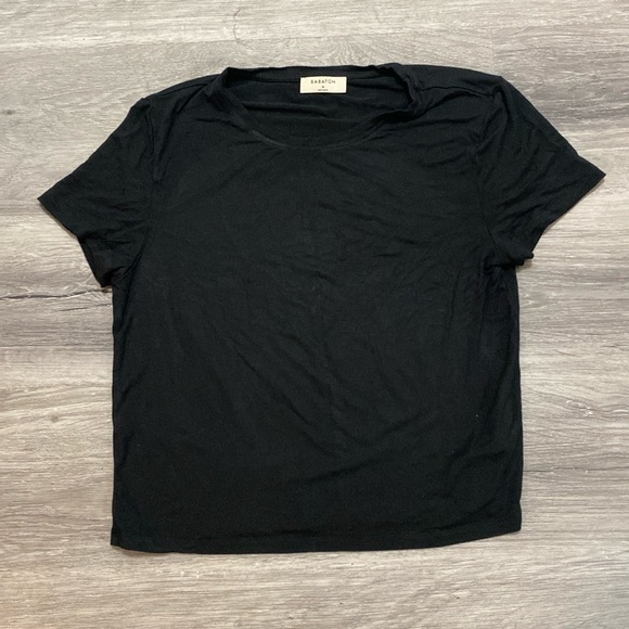 Babaton Tops - babaton black t shirt